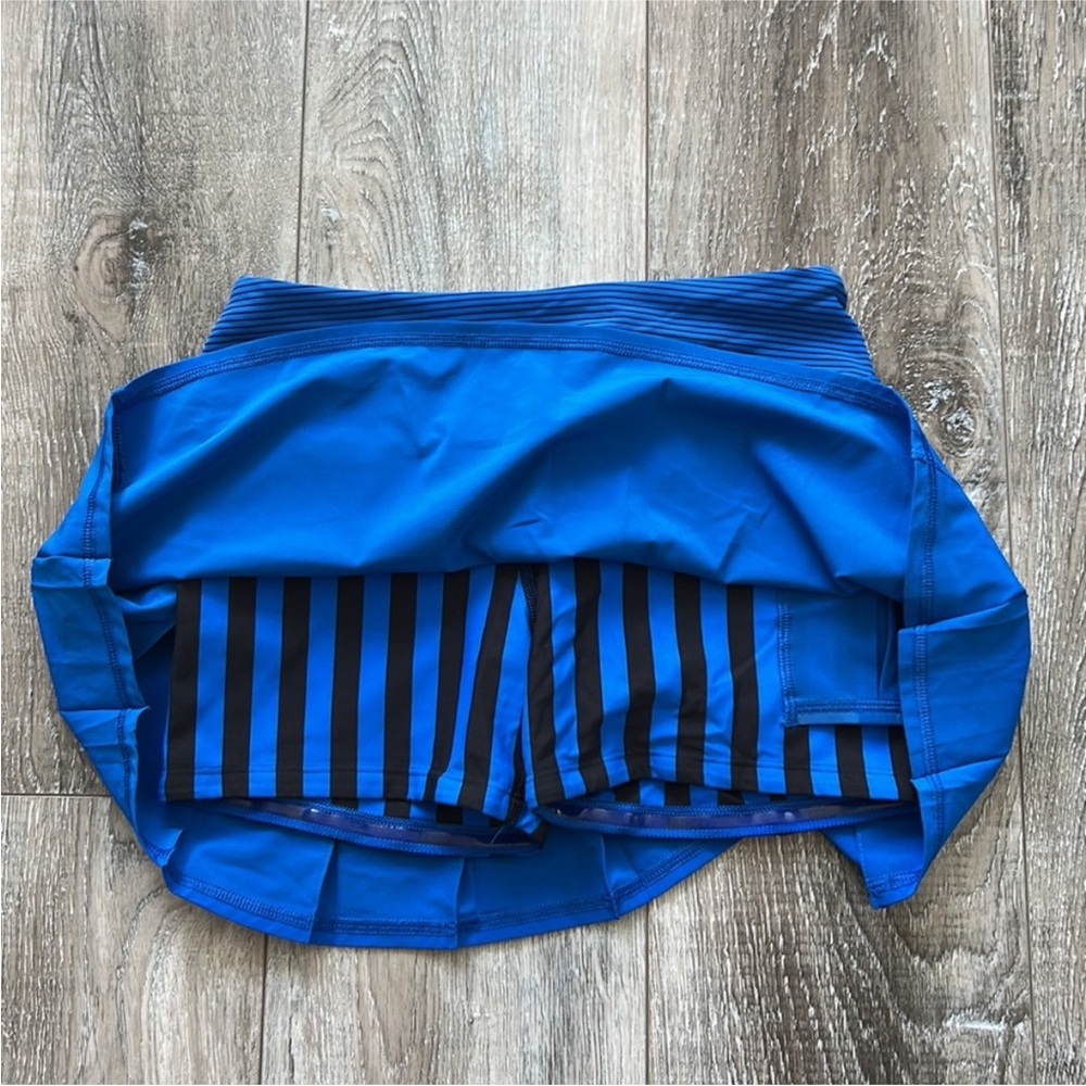 Lululemon Athletica Blue Skater Mini Skirt - Picture 4 of 4